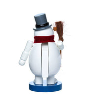 10" FROSTY THE SNOWMAN NUTCRACKER WOOD