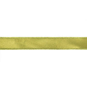 Wired Shimmer Satin Ribbon Moss 10 Yard Roll