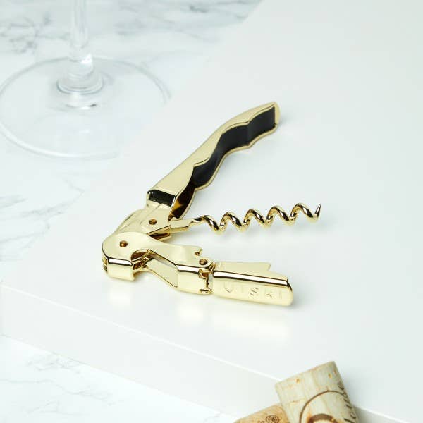 Belmont: Gold Plated Signature Waiter Pocket Corkscrew