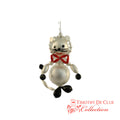 Snowy Whiskers  - De Clue Beaded Christmas Collection
