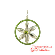 Forest Meadow Edelweiss Green- De Clue Beaded Christmas Collection WHLS