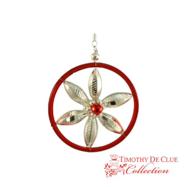 Holiday Hearth Edelweiss Red- De Clue Beaded Christmas Collection WHLS