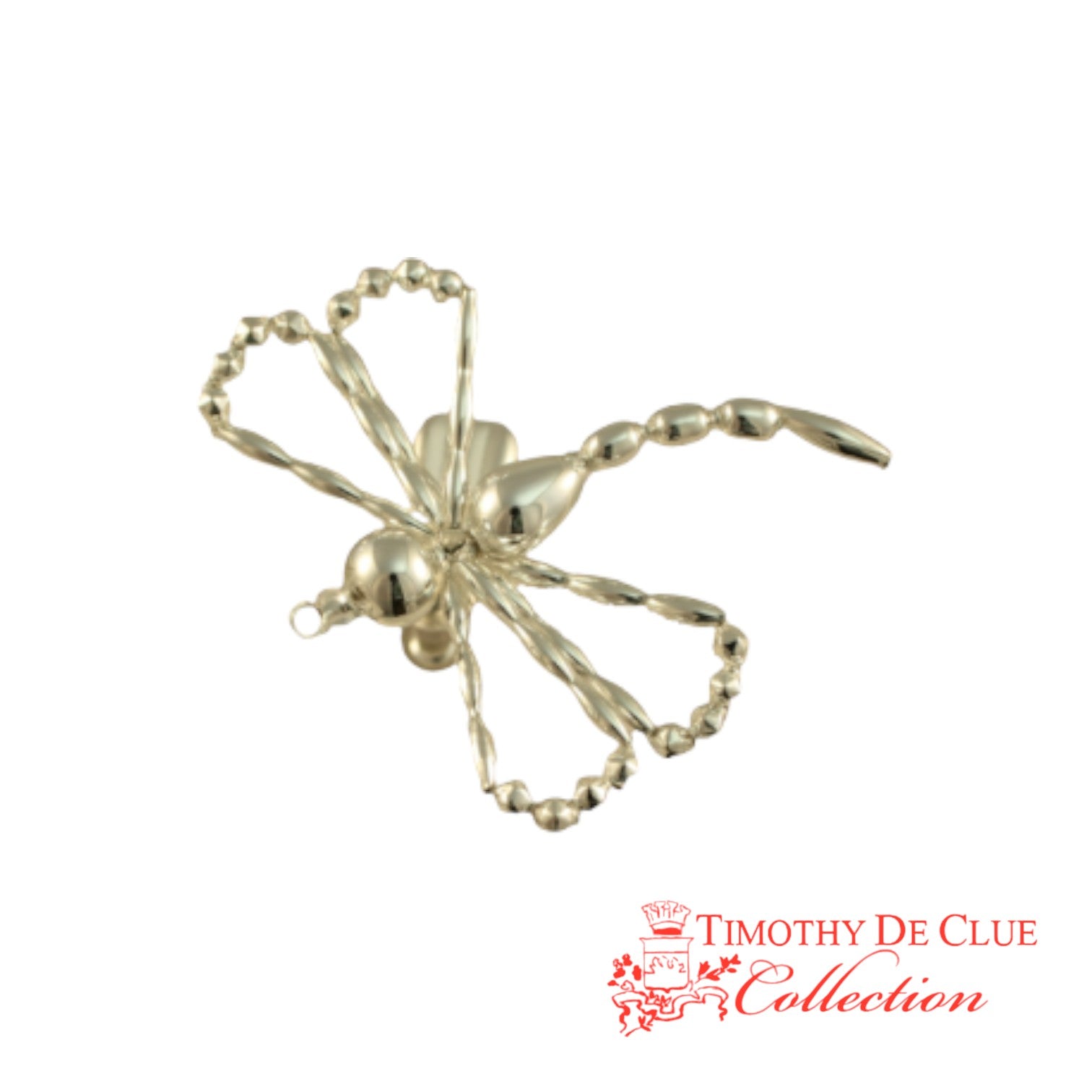 Dragonfly Blanc- De Clue Beaded Christmas Collection