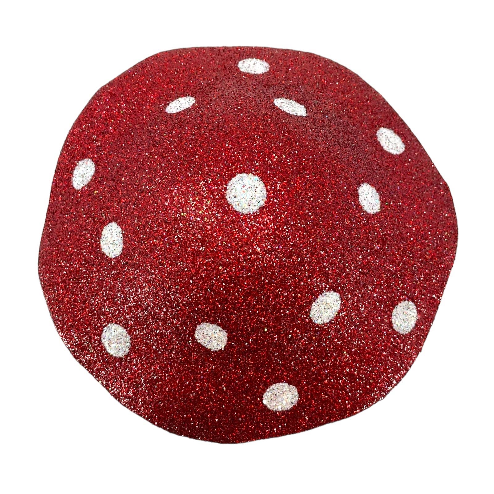 Ino Schaller Large Red and White Toadstool Mushroom Figurine