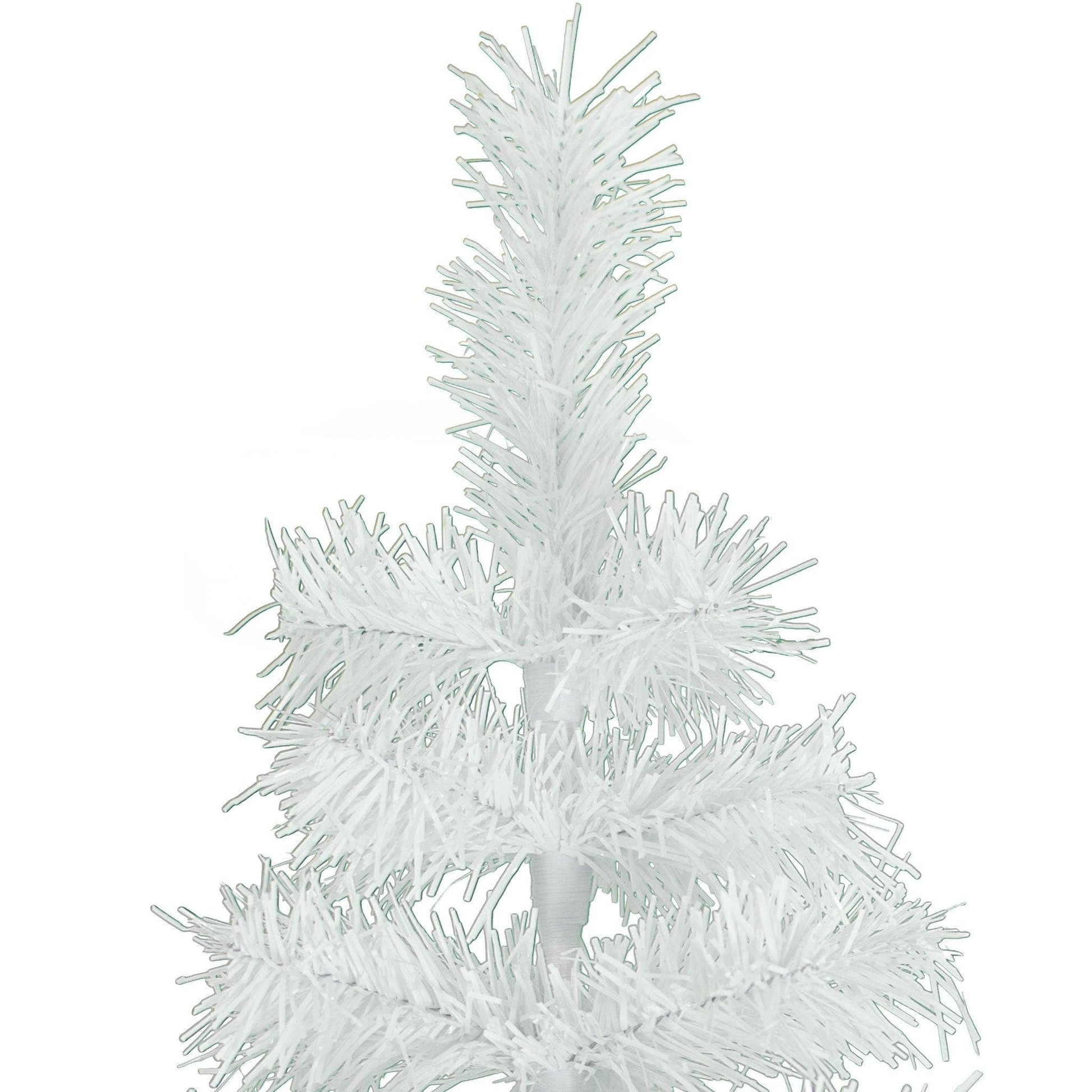 White Tinsel Christmas Tree