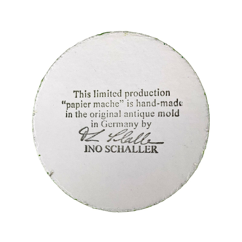Ino Schaller Easter Rabbit on Purple Egg German Paper Mache
