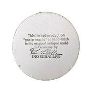 Ino Schaller Easter Rabbit on Purple Egg German Paper Mache