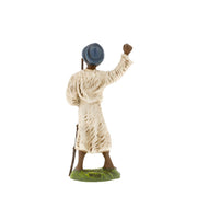 Vintage Inspired Camel Driver (Black), scale to 4.5 figures - German Christmas Collection Marolin Made in Germany Nativity