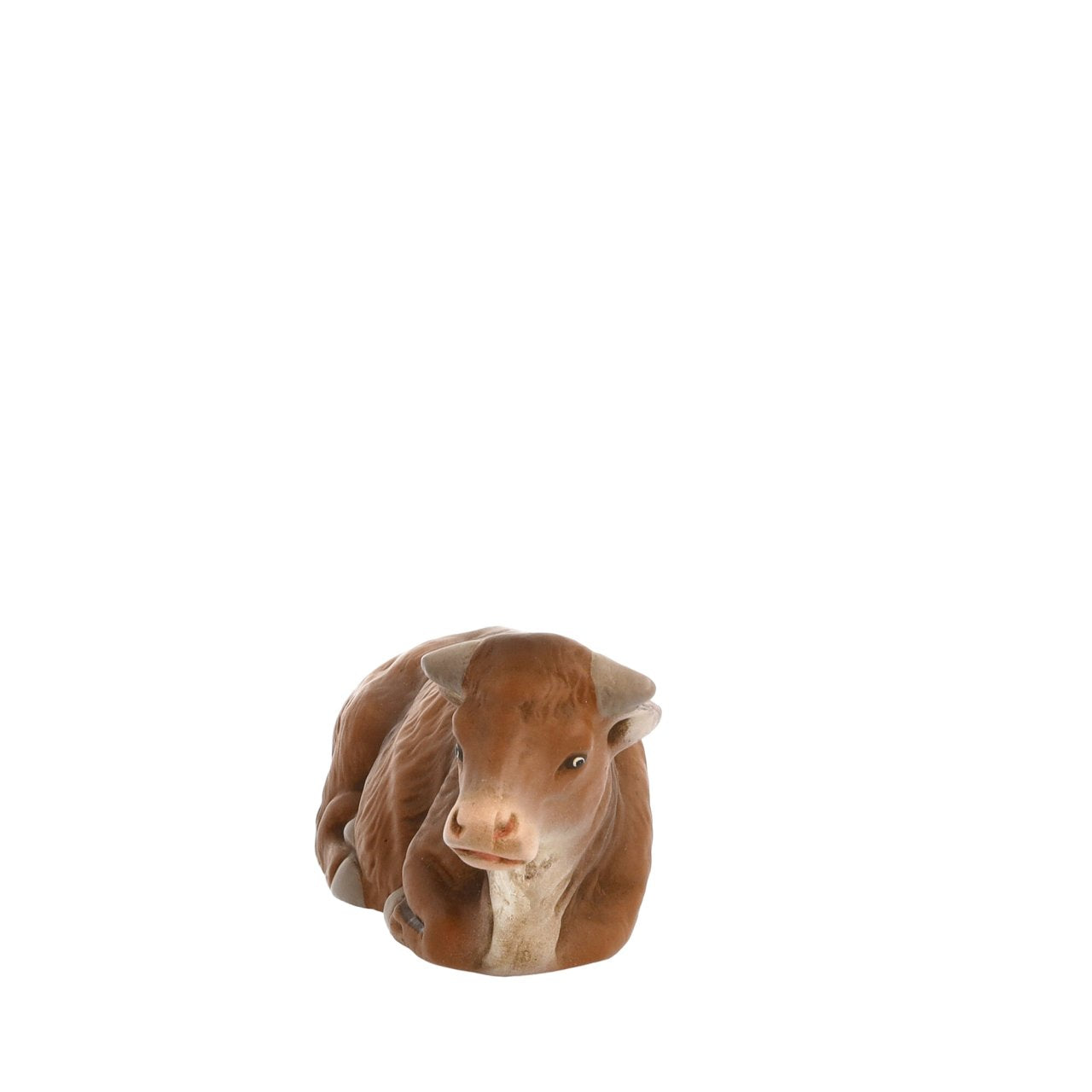 Vintage Inspired Lying Ox/Cow, scale to 4.5 figures - German Christmas Collection