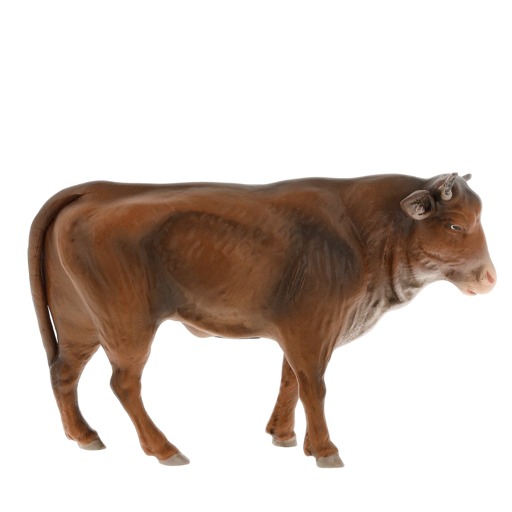 Vintage Inspired Ox Cow, scale to 4.5 figures - German Christmas Collection Made in Germany Marolin Nativity 