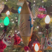 Deko-Hirsch 7.5 in Tear Drop- Exclusive Christmas Ornament