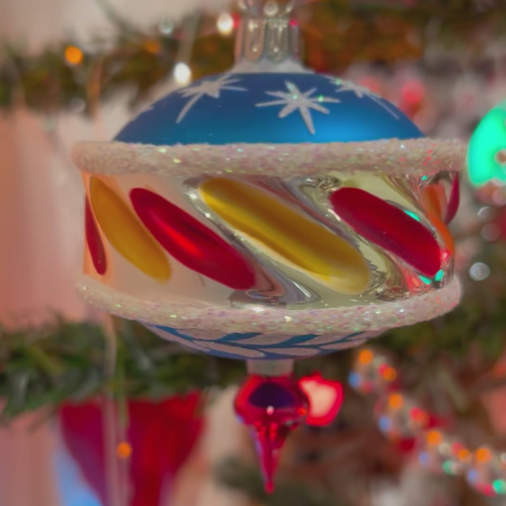 Silent Nite 3.25 in Drop- Antik Baubles Exclusive Christmas Ornament