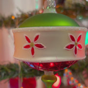 Christmas Rose 3.25 in Drop- Exclusive Christmas Ornament