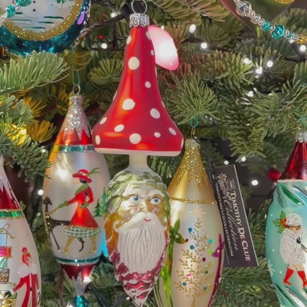 Woodland Pilz Mushroom Elder -German Christmas Collection