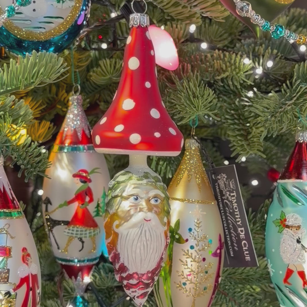 Woodland Pilz Mushroom Elder -German Christmas Collection