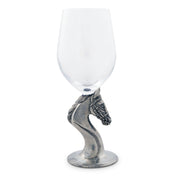 Horse Head Wine Glass