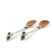 Lily Salad Servers