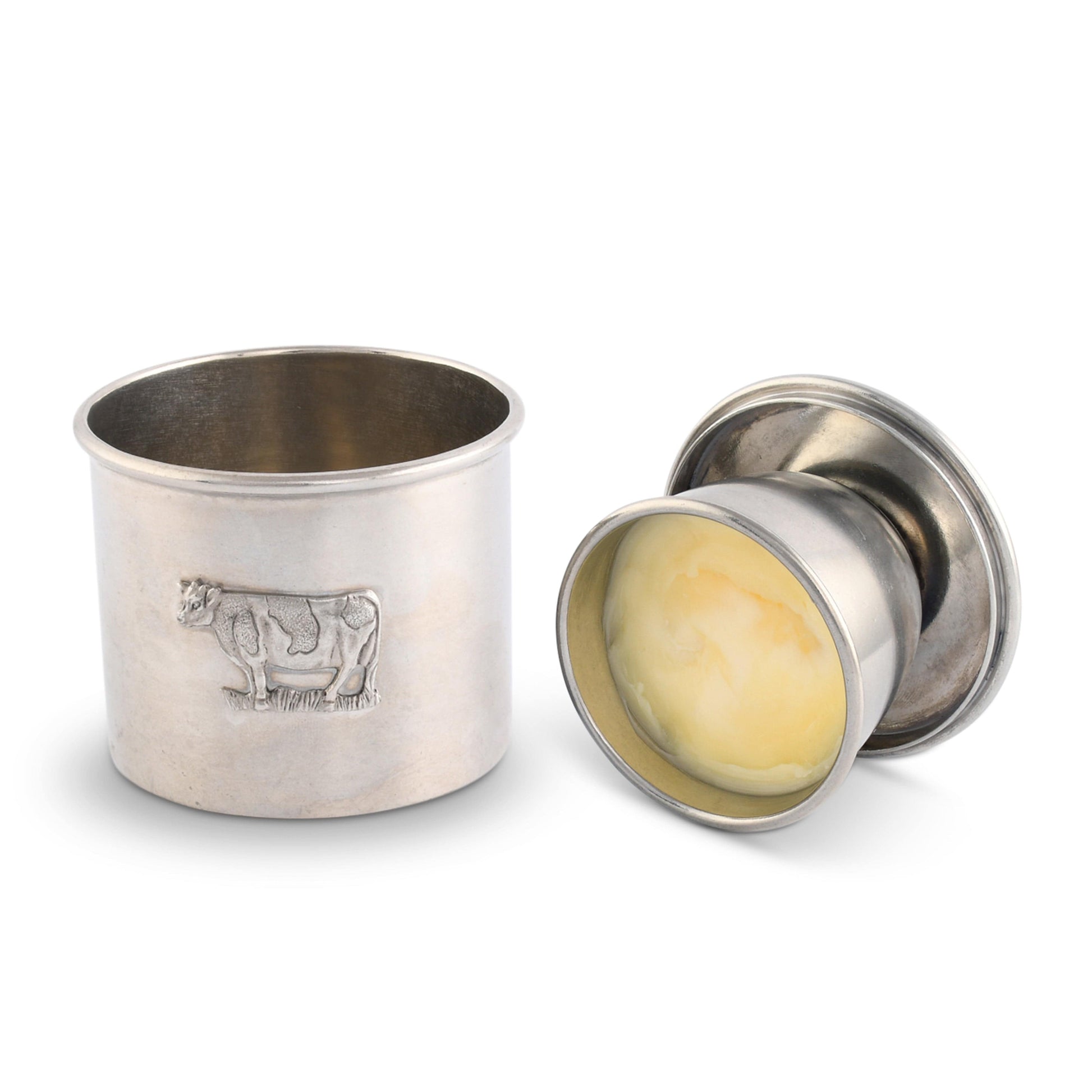 Classic Pewter French Bell Shaped Butter Server