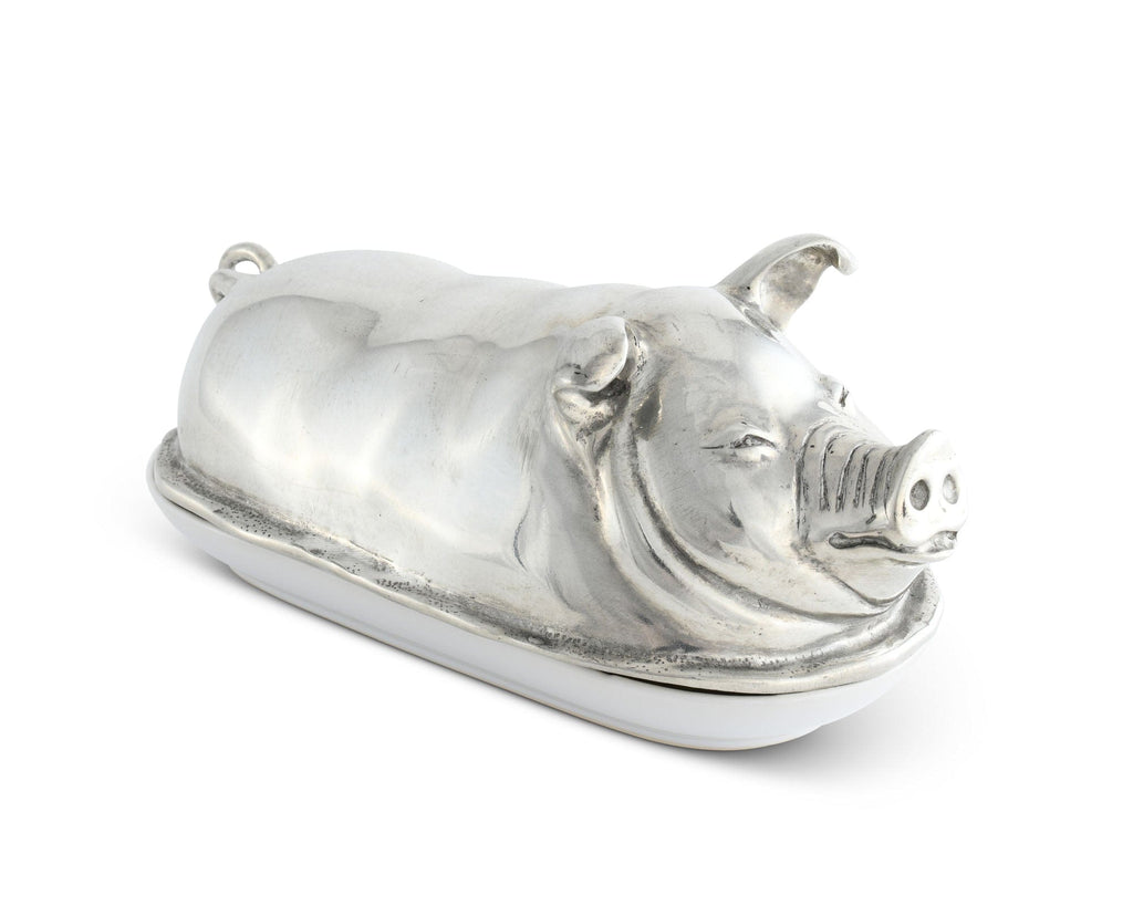 Happy Pig Butter Dish