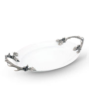 Fallen Antler Stoneware Tray