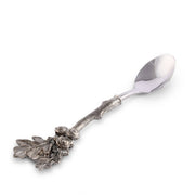 Acorn & Oak Leaf Jam Spoon displayed at angle showing ornate handle detail