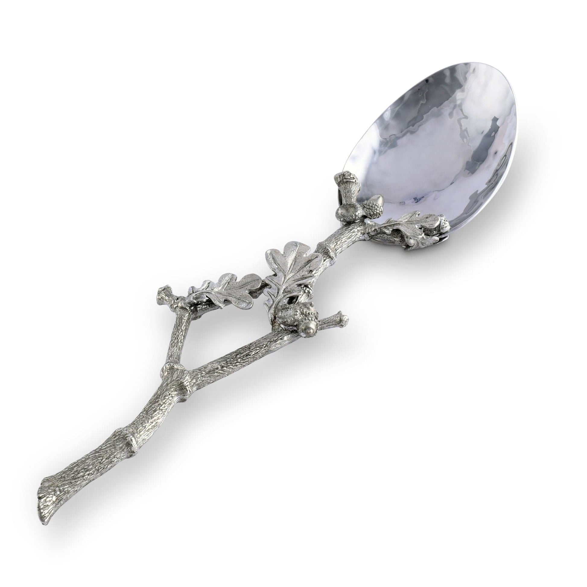 Acorn & Oak Leaf Serving Spoon