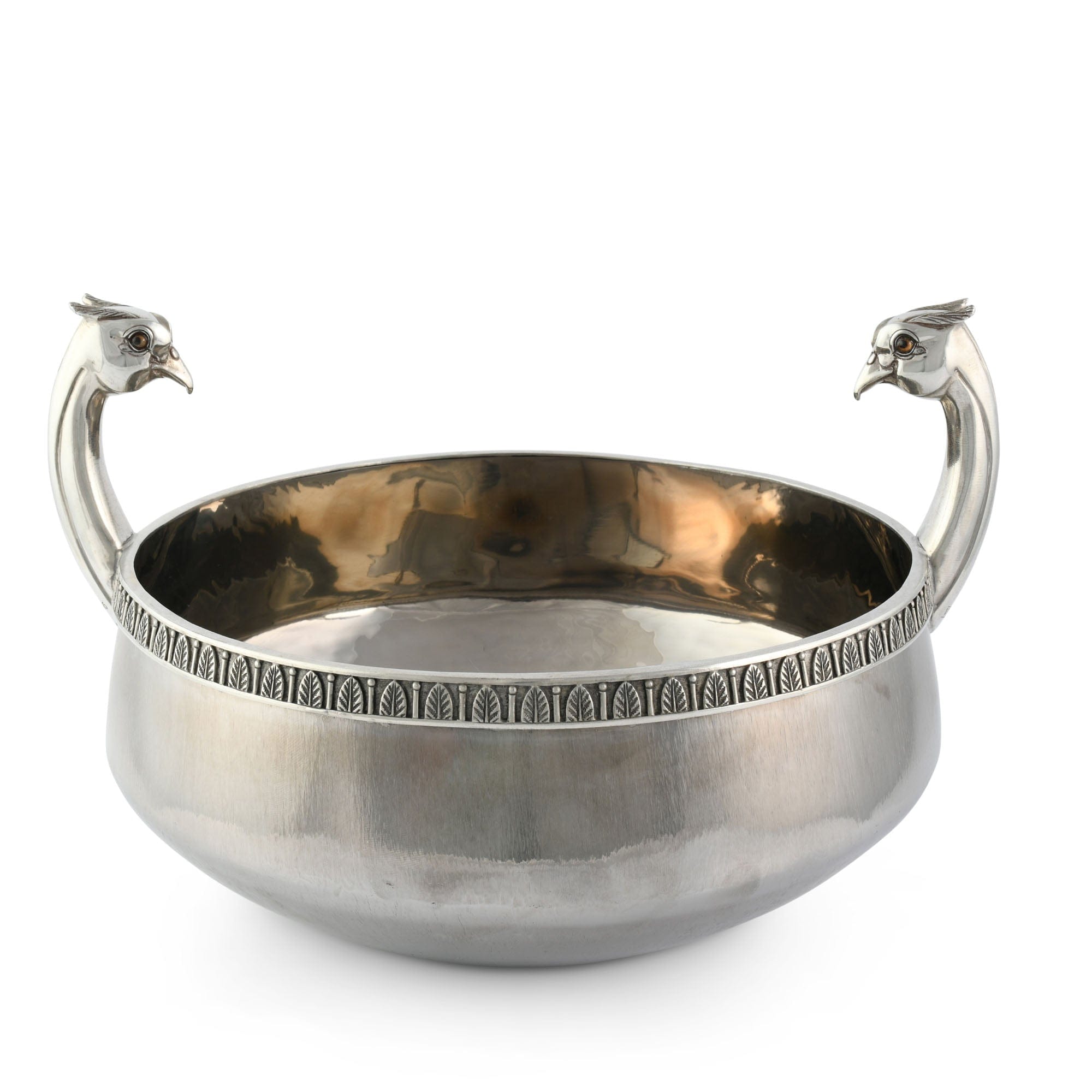 Pheasant Stainless Steel Server Bowl