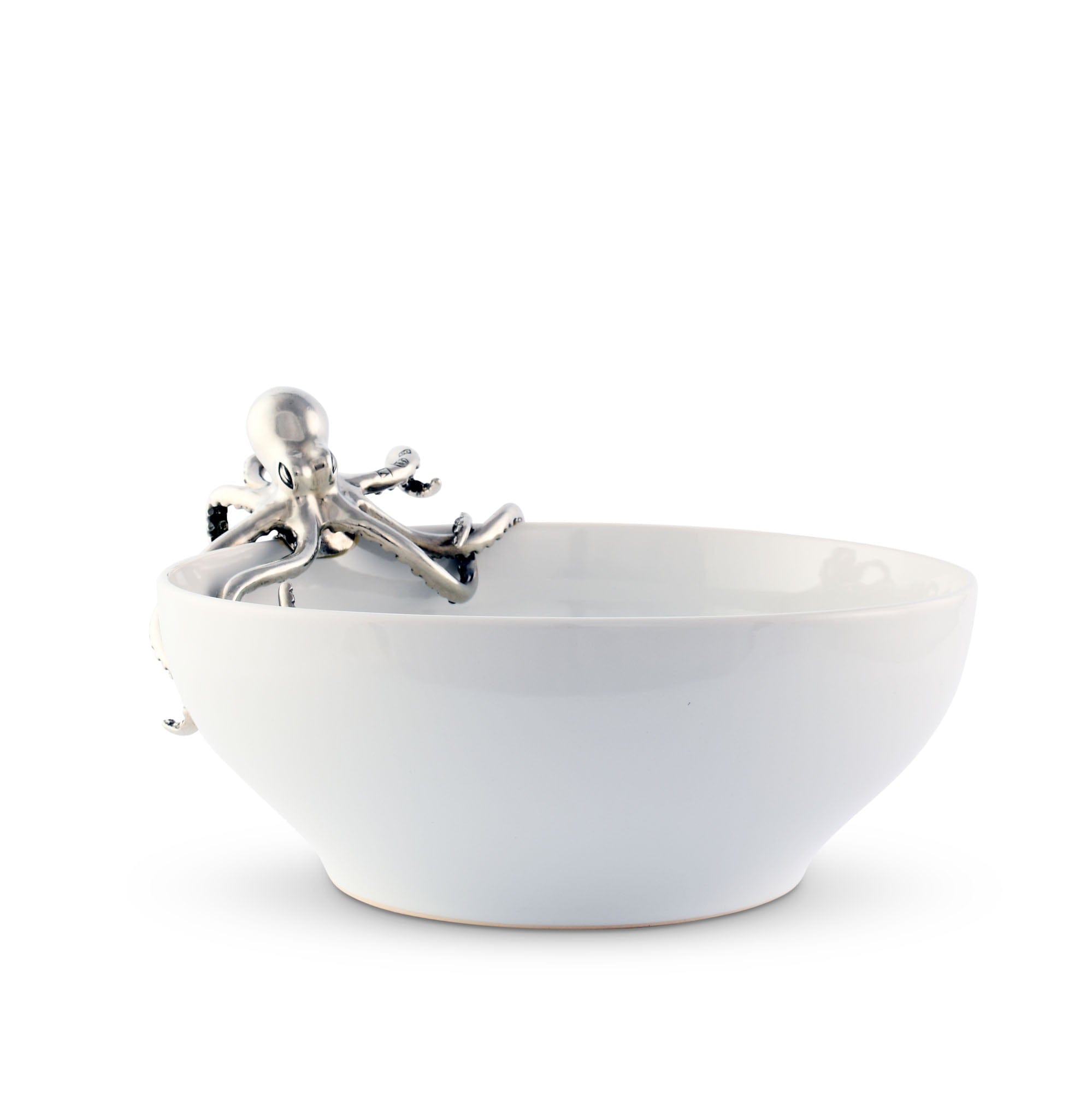 Octopus Stoneware Bowl - Thumbnail 4