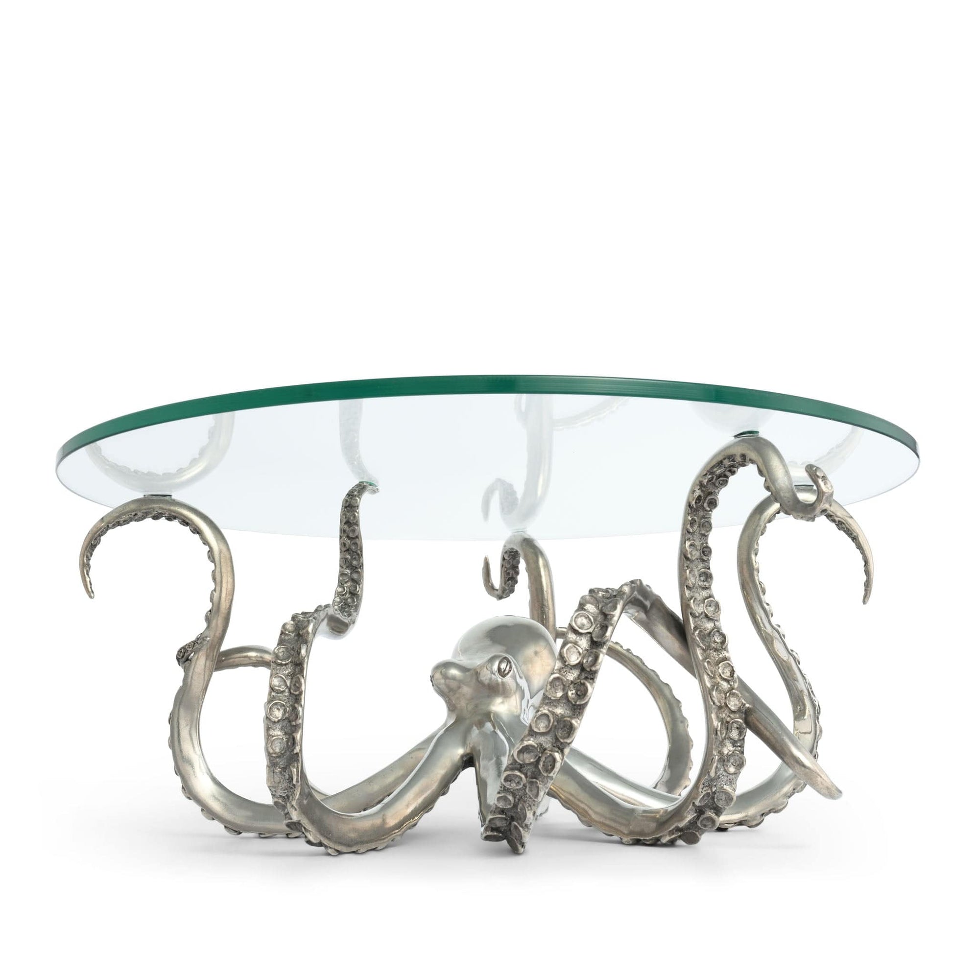 Pewter Octopus Dessert Stand - MED