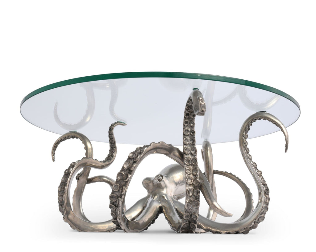Pewter Octopus Dessert Stand - MED