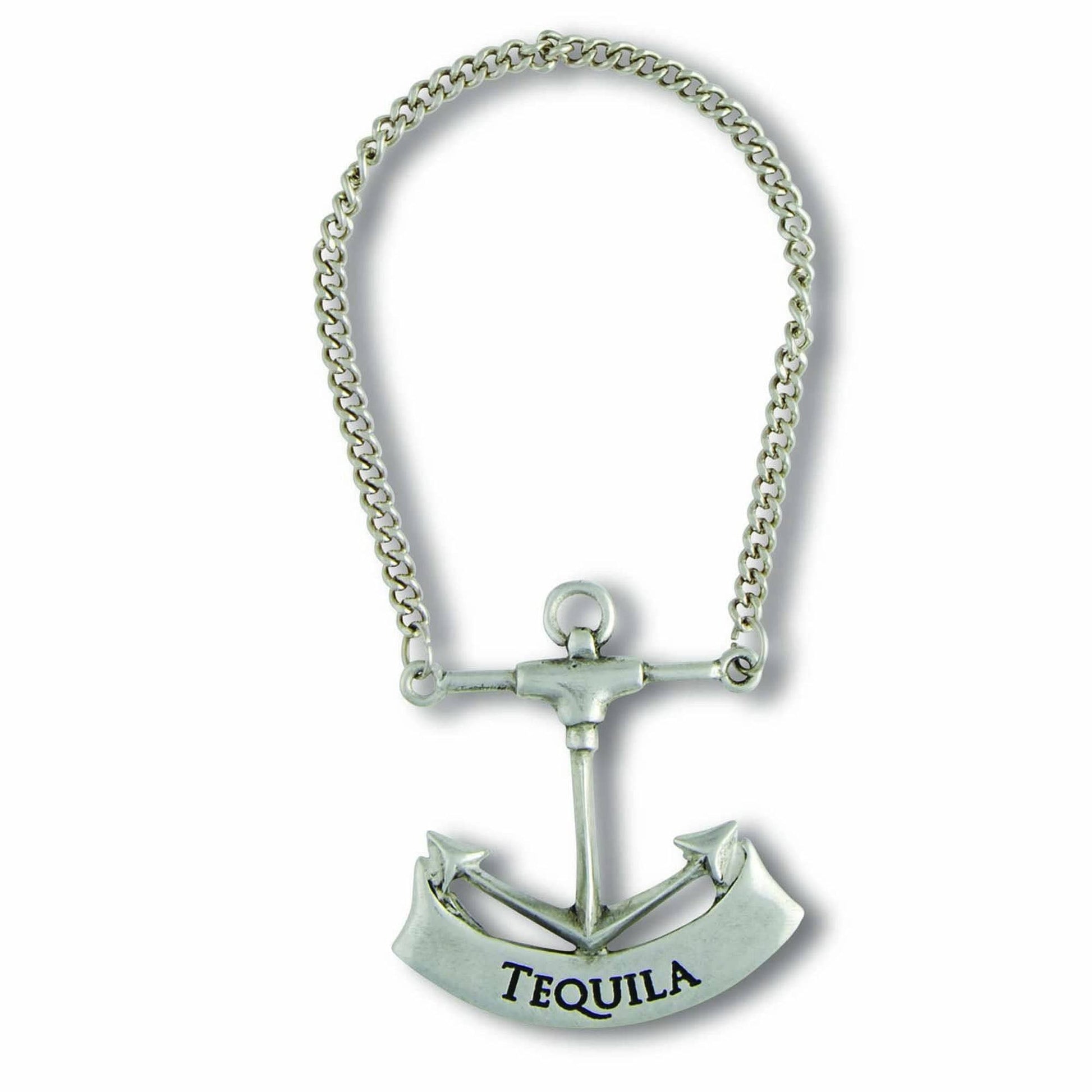 Pewter Anchor Decanter Tags