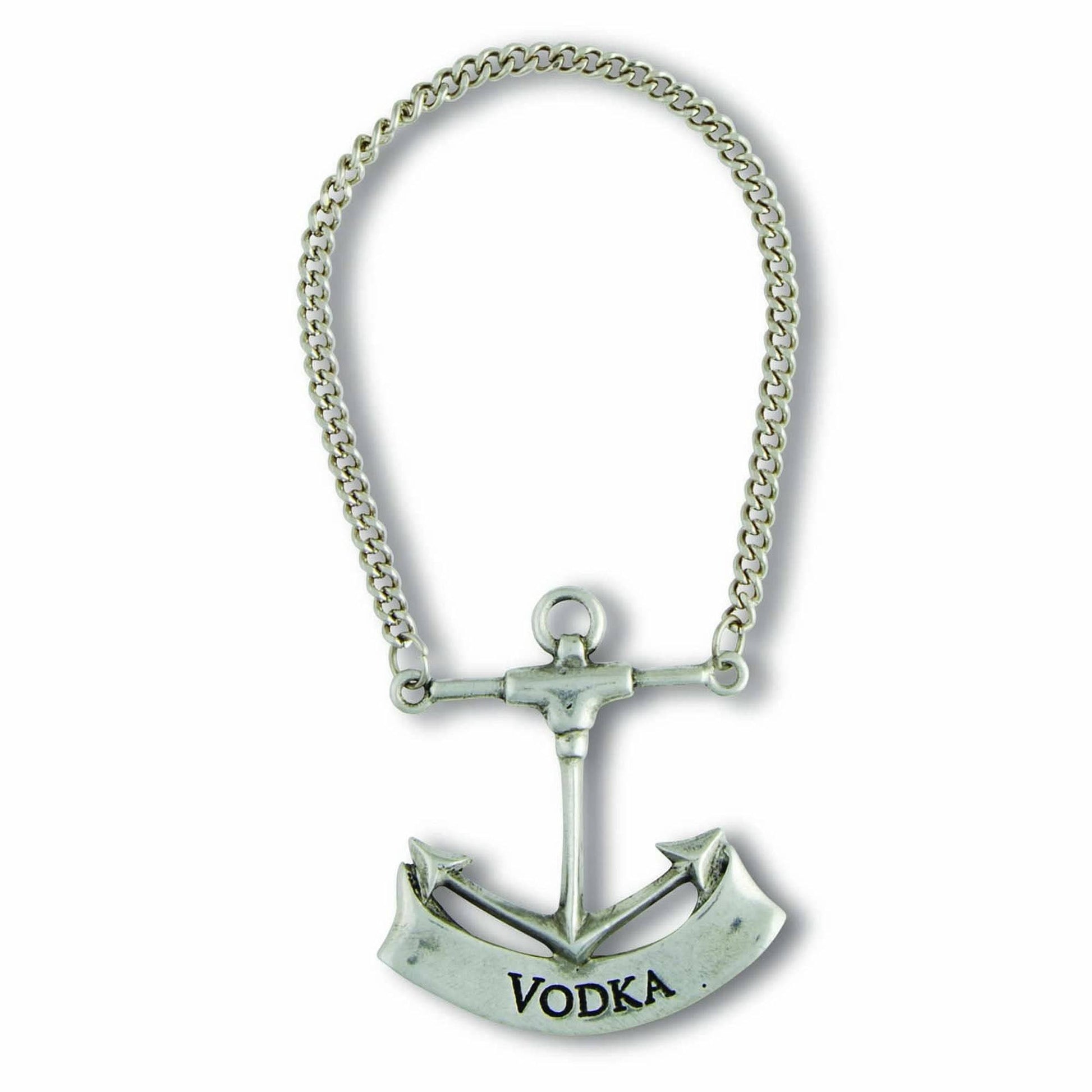 Pewter Anchor Decanter Tags