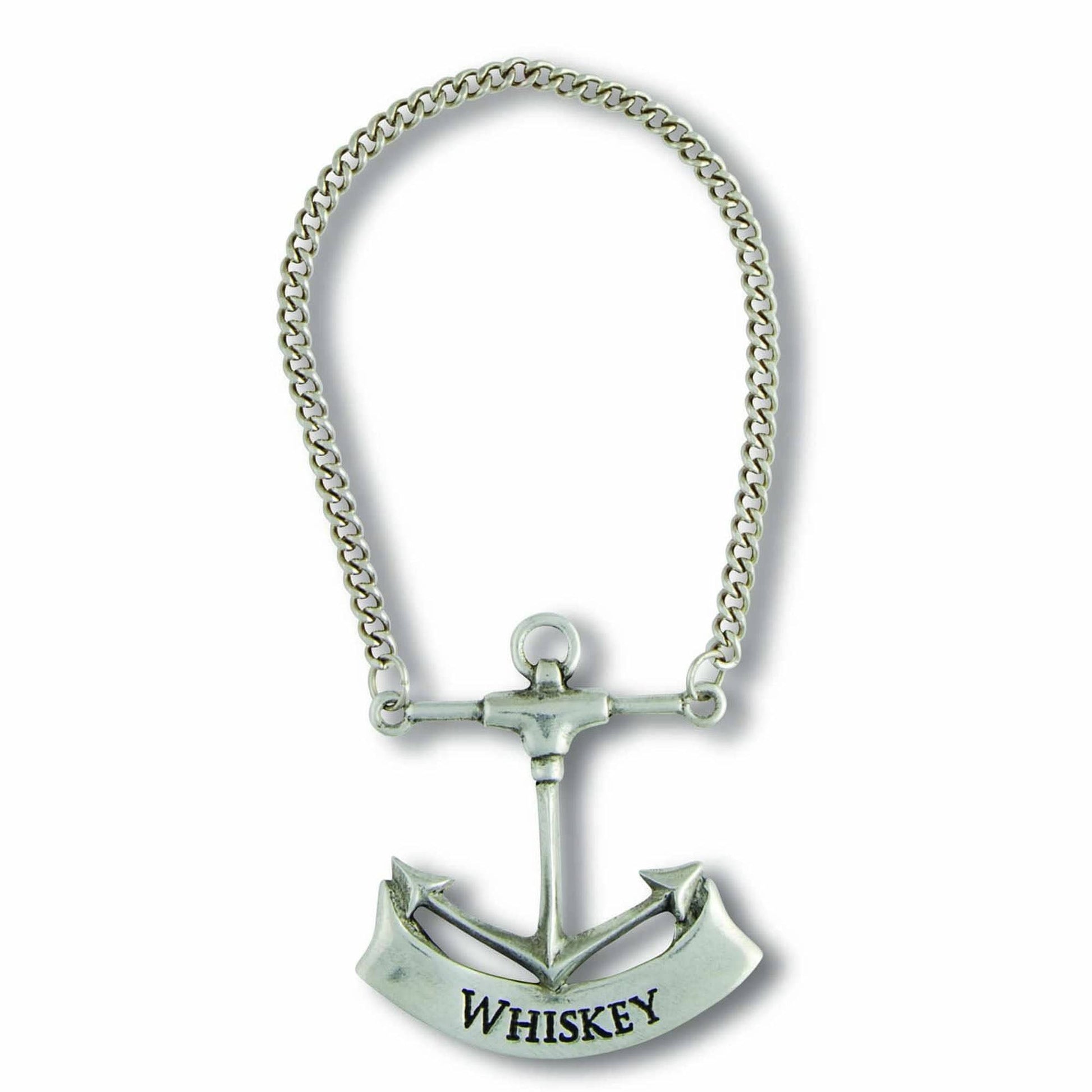Pewter Anchor Decanter Tags
