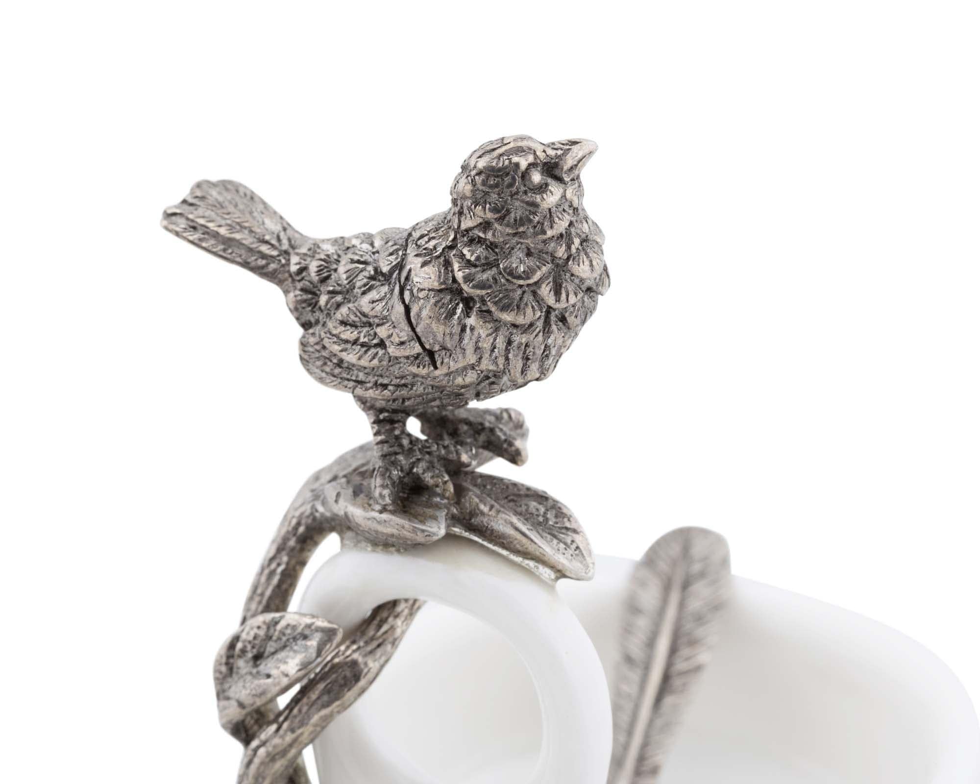 Song Bird Dbl Salt Cellar