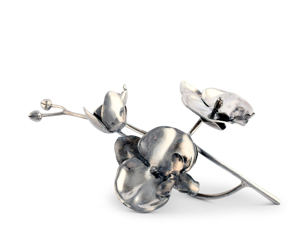 Pewter Orchid Napkin Ring