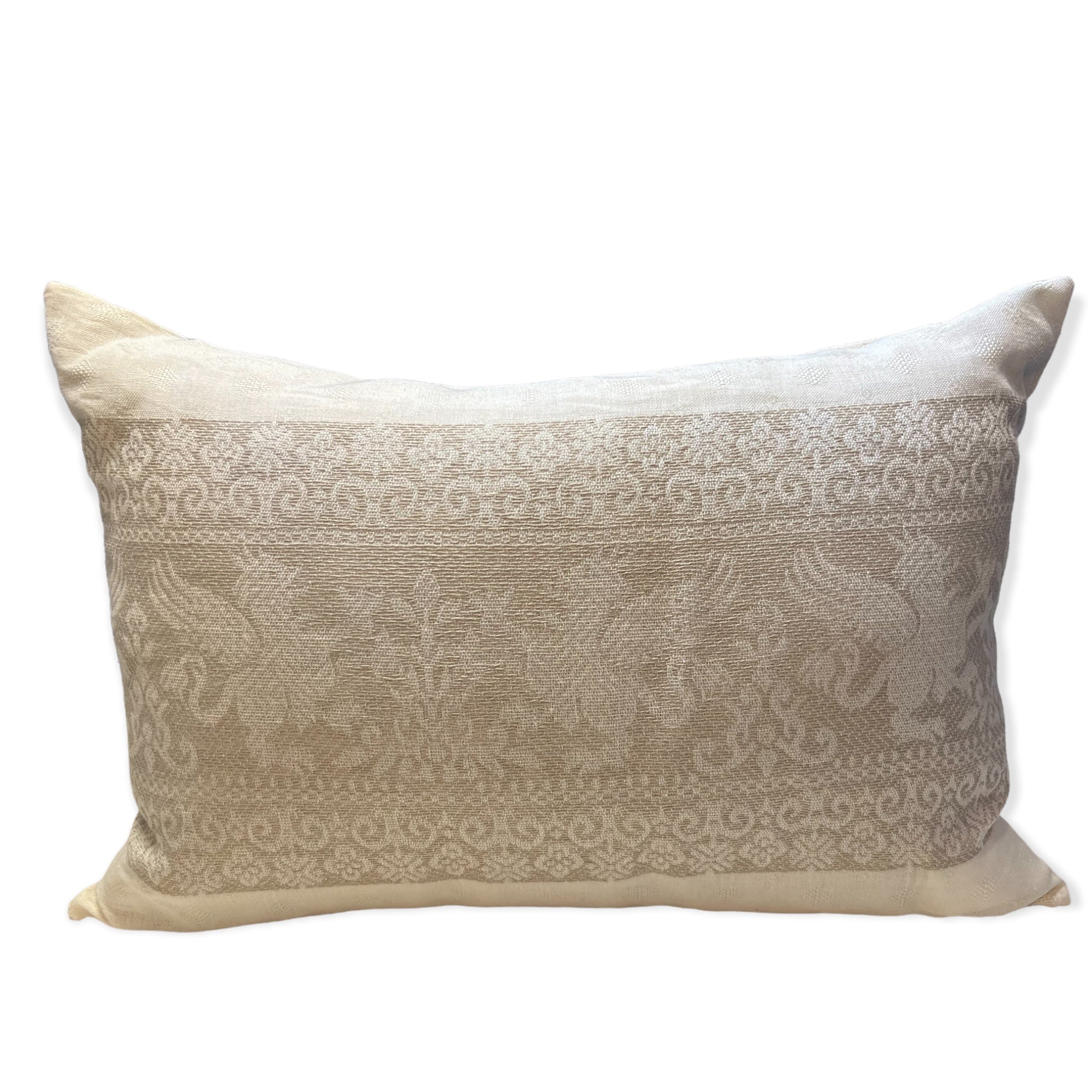 Griffin Linen Grey Decorative Pillow