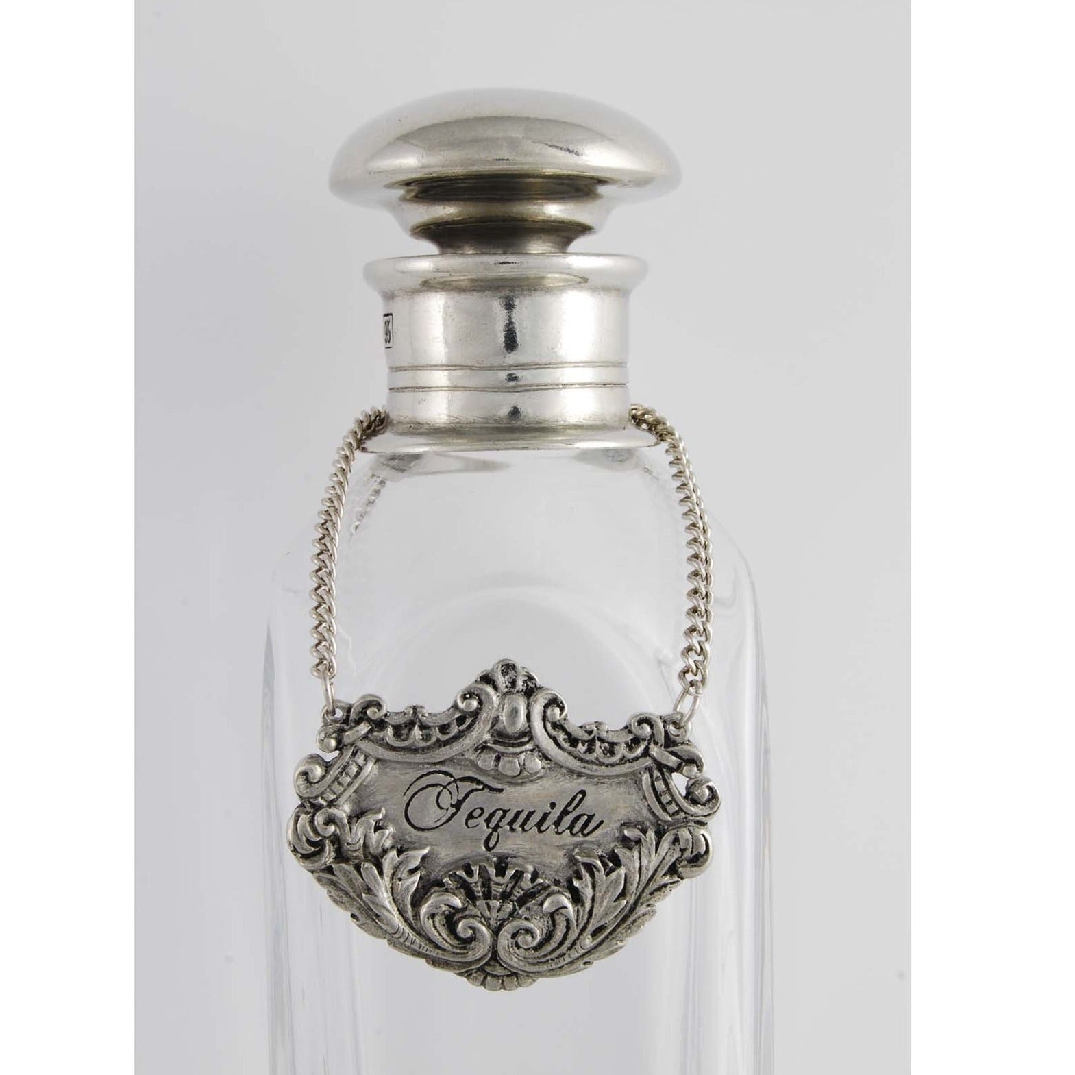 Pewter Grand Nobility Decanter Tags- Timothy De Clue Collection