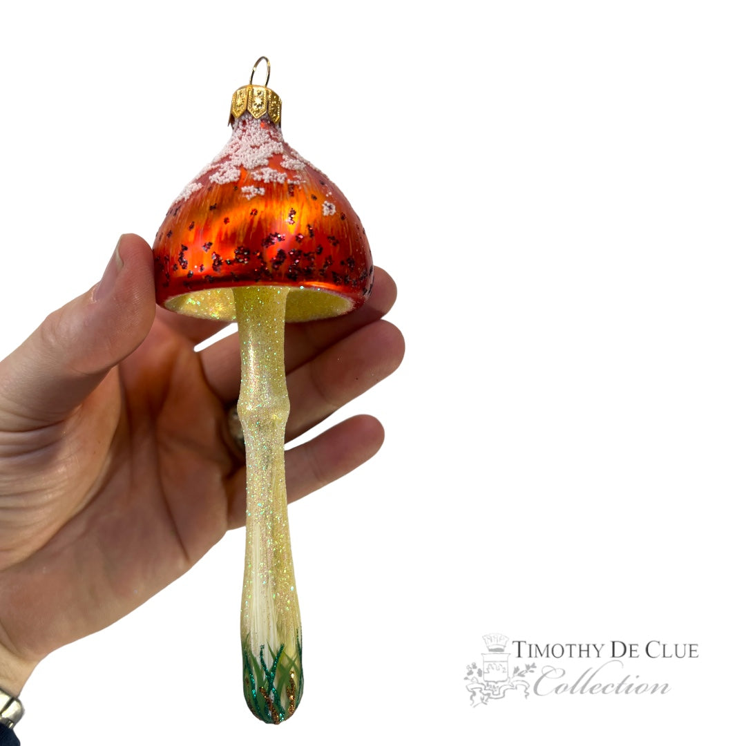Conocybe Filarus Mushroom 2023 “PNW Forest Series"- Timothy De Clue Exclusive Christmas Ornament