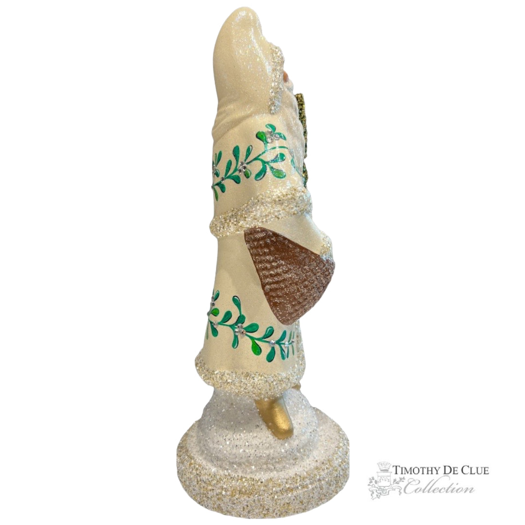 Heartfully Yours "Melrose Eve" German Santa Candy Container by Artist Christopher Radko