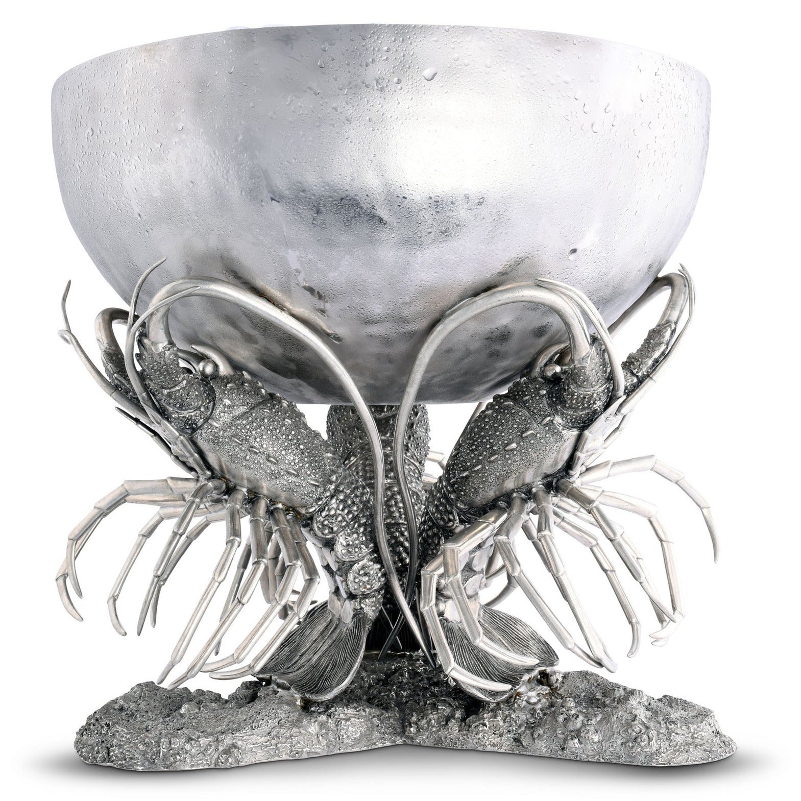 Pewter Lobster Ice Tub - Punchbowl