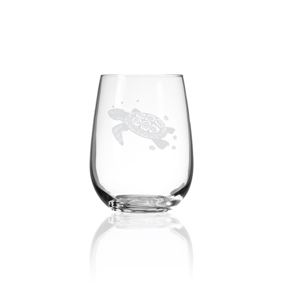 Sea Turtle Stemless Wine | Timothy De Clue Collection