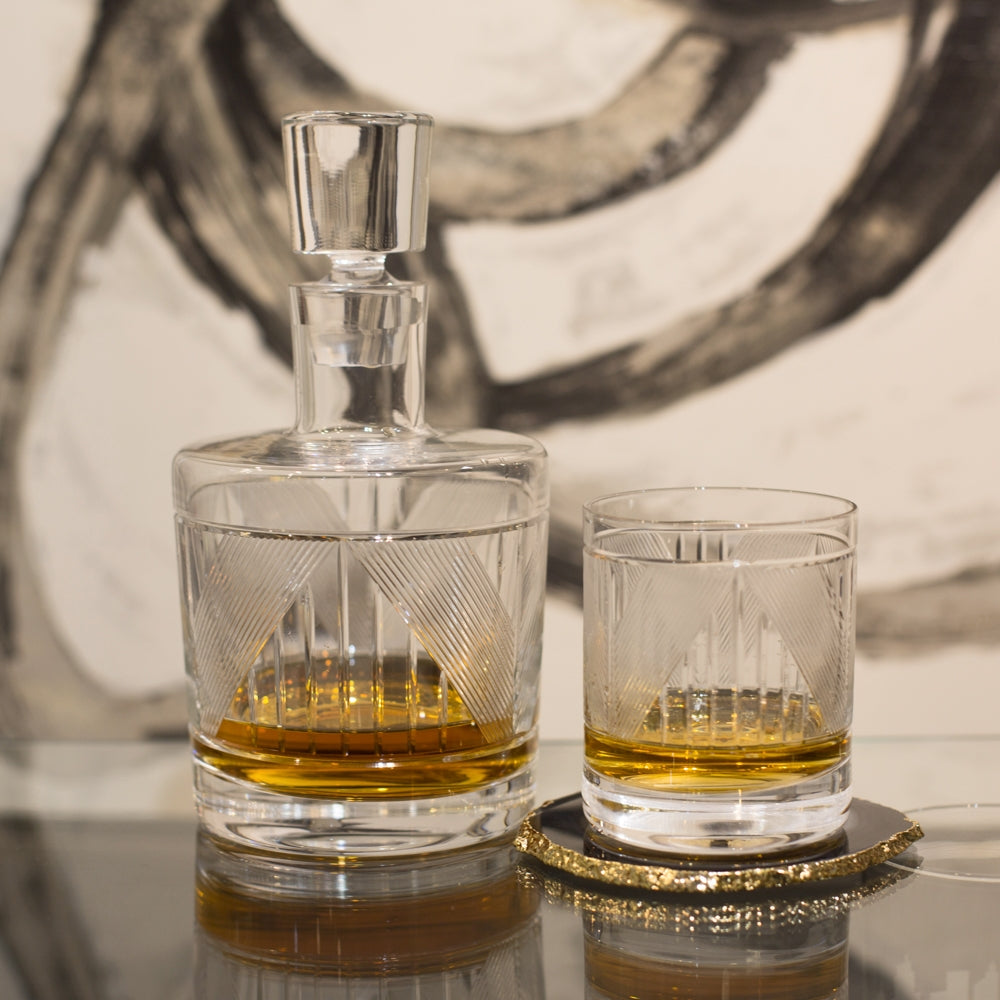 Best Crystal Decanters for Liquor, Wine & More - Timothy De Clue Collection